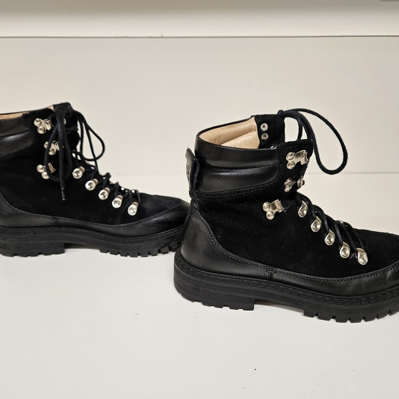 Royal Republiq Downtown Hiker Black Boots - Picture 5 of 8